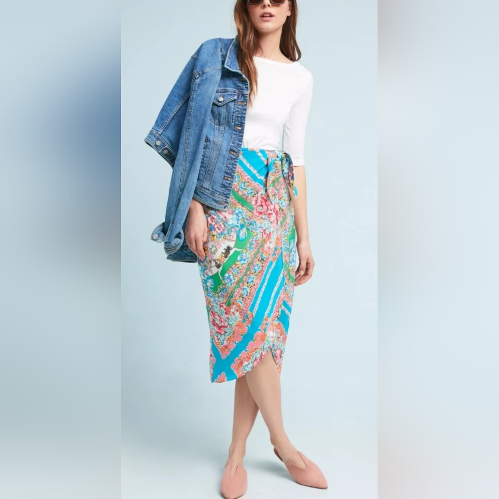 Maeve By Anthropologie, Silk Skirt, Size 2